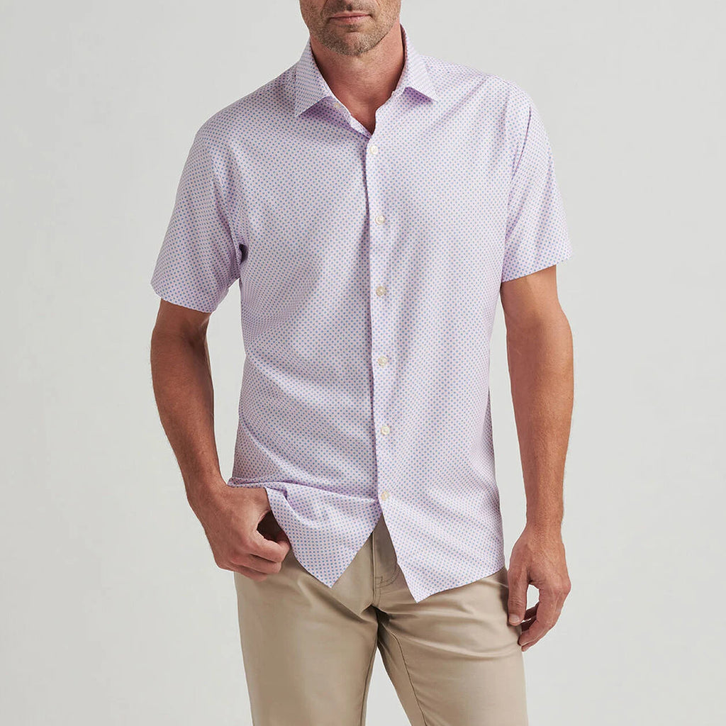 Peter Millar Hudson Performance Poplin Sport Shirt