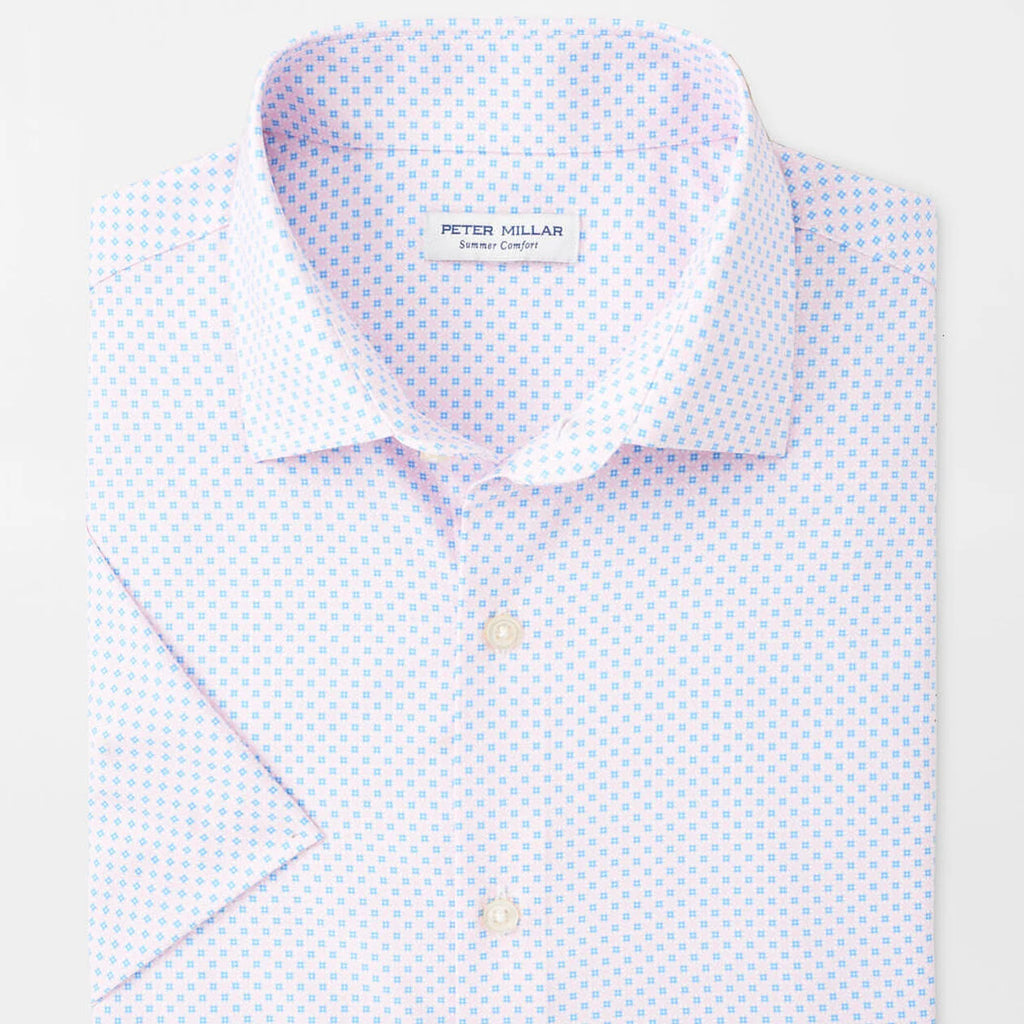 Peter Millar Hudson Performance Poplin Sport Shirt
