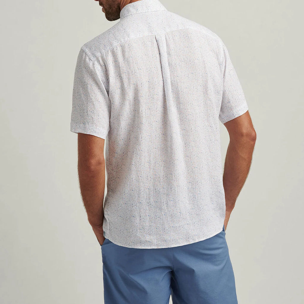 Peter Millar Soiree Linen Sport Shirt