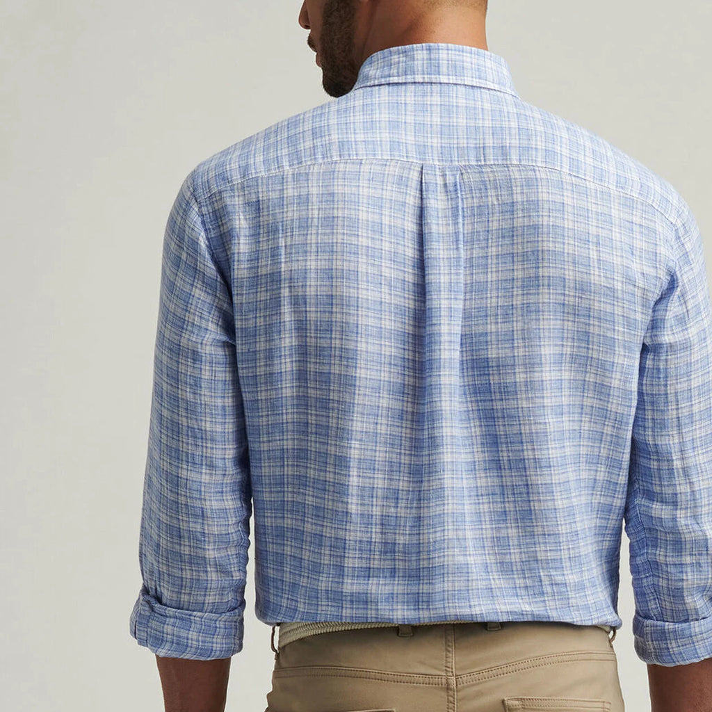 Peter Millar Chilwa Linen Sport Shirt