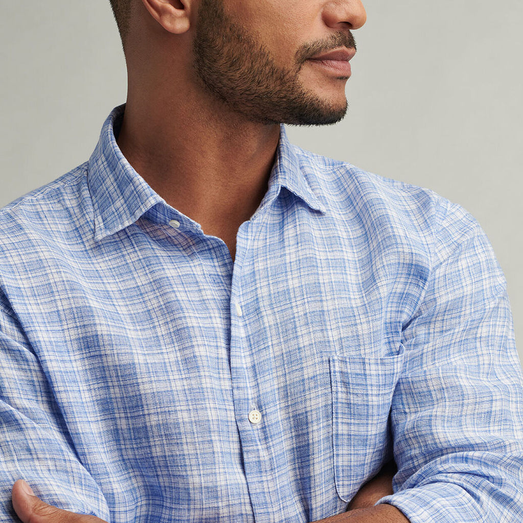 Peter Millar Chilwa Linen Sport Shirt