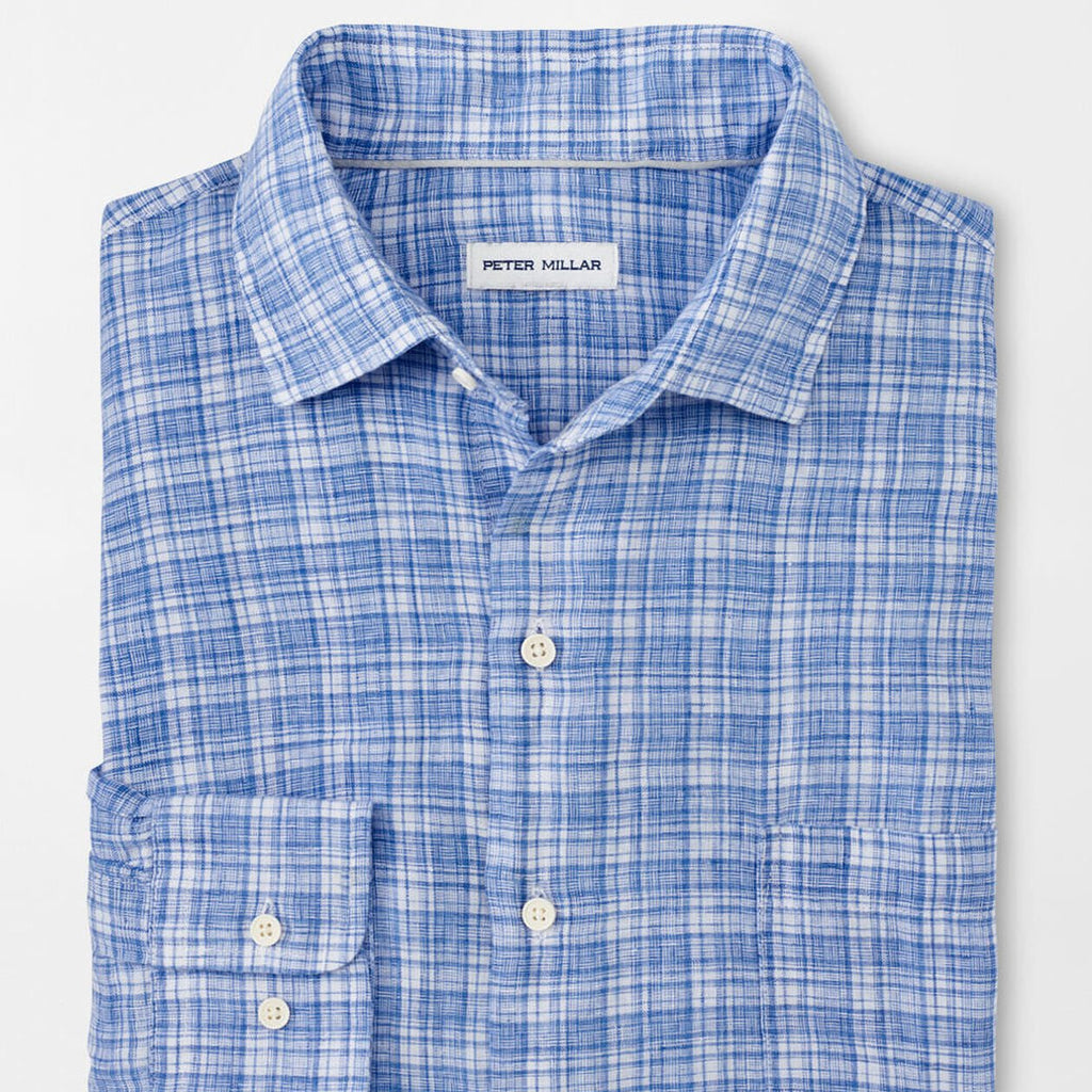 Peter Millar Chilwa Linen Sport Shirt