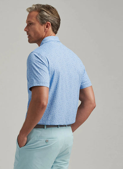 Peter Millar Botanical Performance Jersey Polo