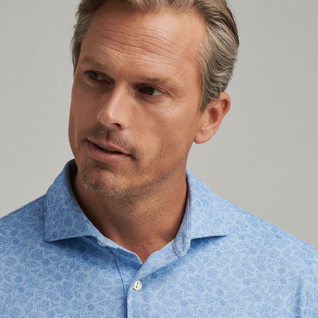 Peter Millar Botanical Performance Jersey Polo