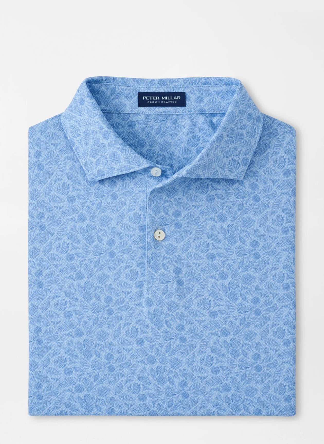 Peter Millar Botanical Performance Jersey Polo