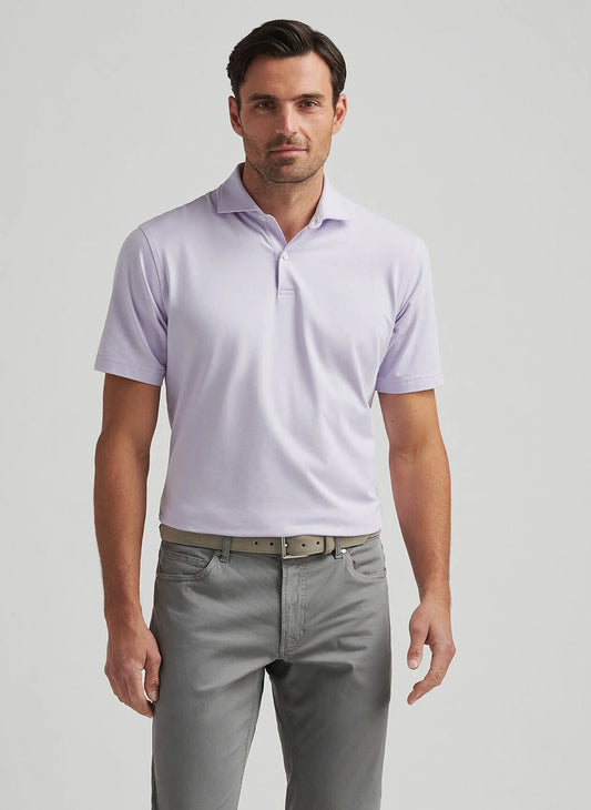 Peter Millar Albatross Cotton Blend Piqué Polo