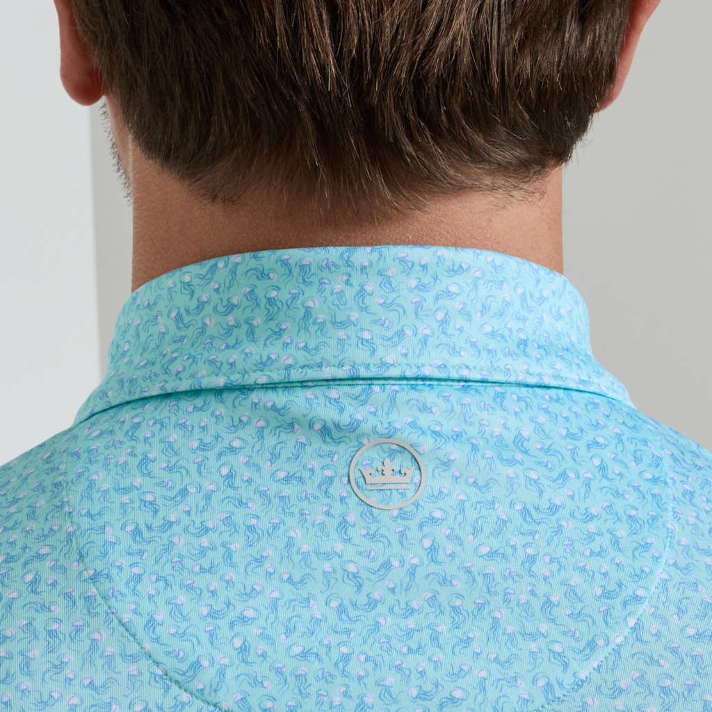 Peter Millar Jellyfish Performance Jersey Polo