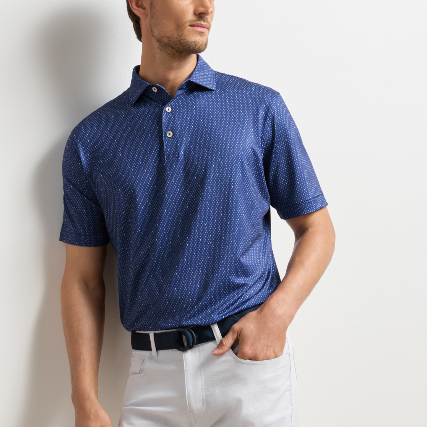 Peter Millar In The Rough Performance Jersey Polo
