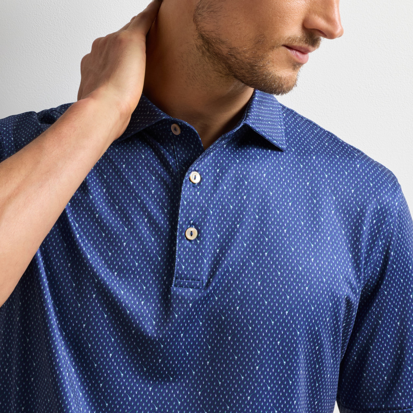 Peter Millar In The Rough Performance Jersey Polo
