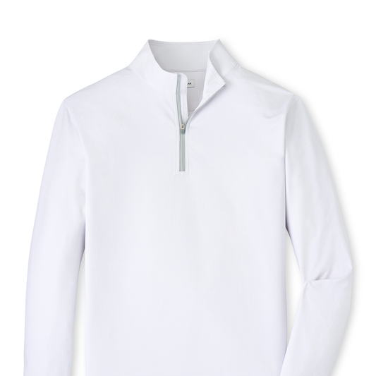 Peter Millar Perth Basketweave Performance Quarter-Zip