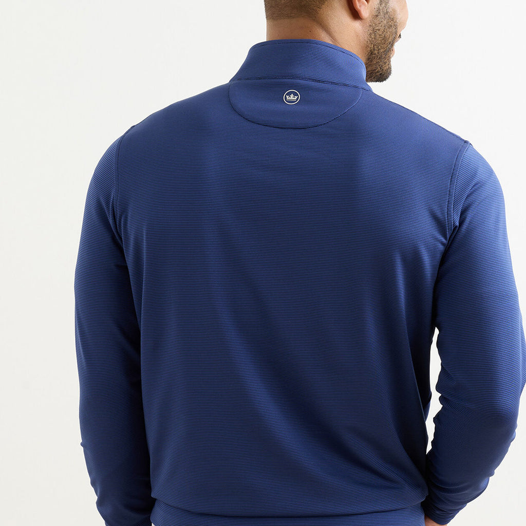 Peter Millar Perth Sugar Stripe Performance Quarter-Zip