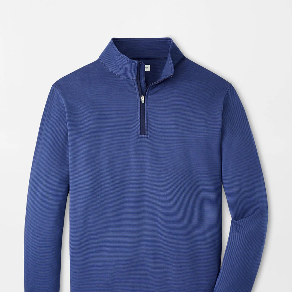 Peter Millar Perth Sugar Stripe Performance Quarter-Zip