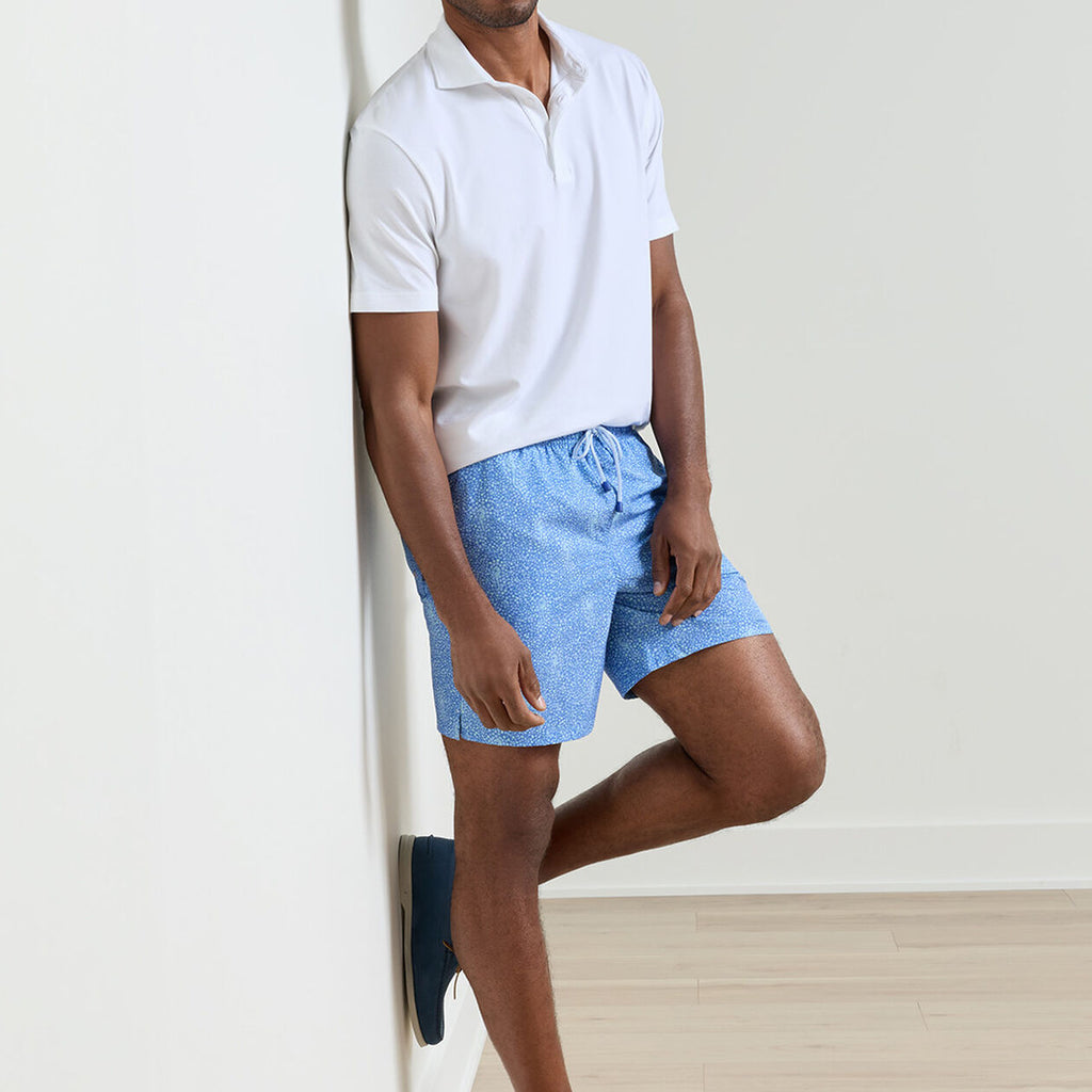 Peter Millar Sea Glass Seahorses Swim Trunk
