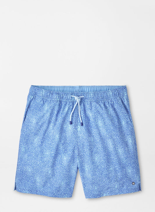 Peter Millar Sea Glass Seahorses Swim Trunk
