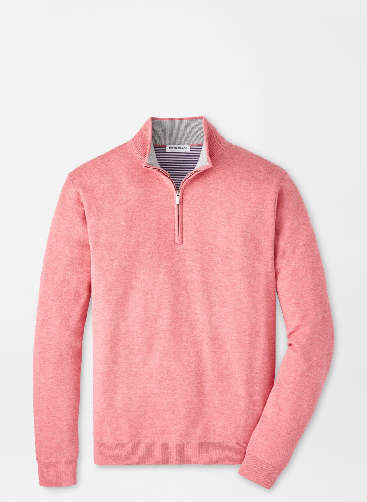 Peter Millar Coolspun Lite Cotton Quarter-Zip Sweater