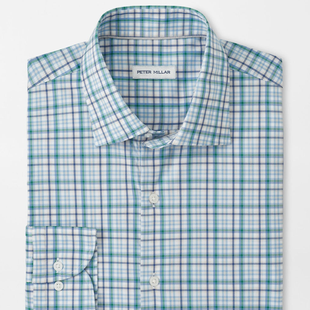 Peter Millar Simon Crown Lite Cotton-Stretch Sport Shirt