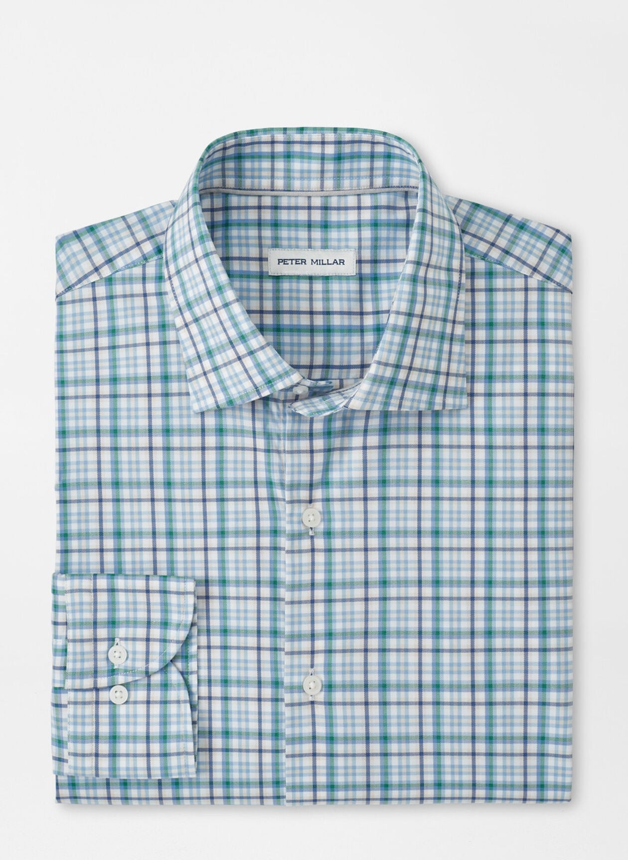 Peter Millar Simon Crown Lite Cotton-Stretch Sport Shirt