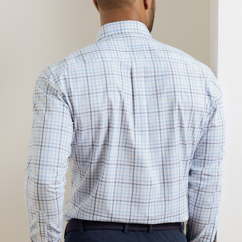 Peter Millar Warren Crown Lite Cotton-Stretch Sport Shirt