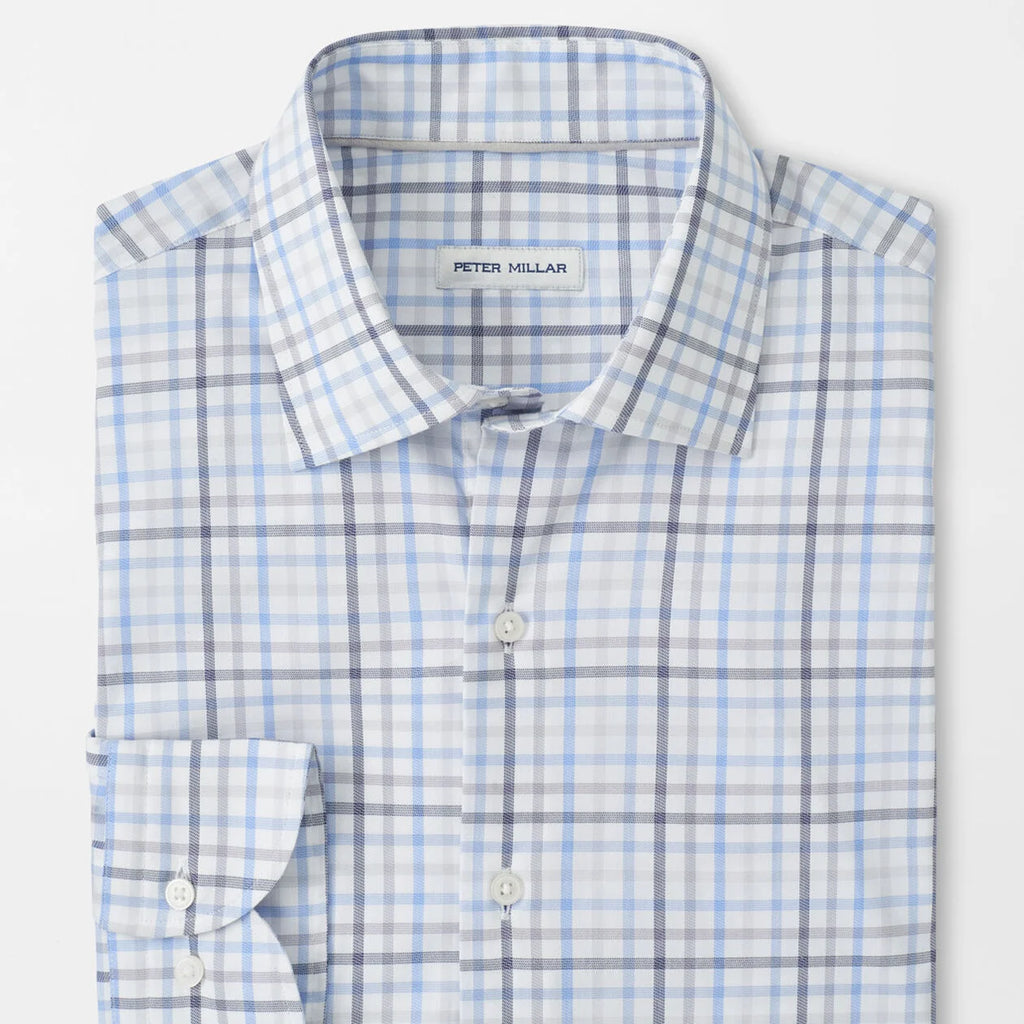 Peter Millar Warren Crown Lite Cotton-Stretch Sport Shirt