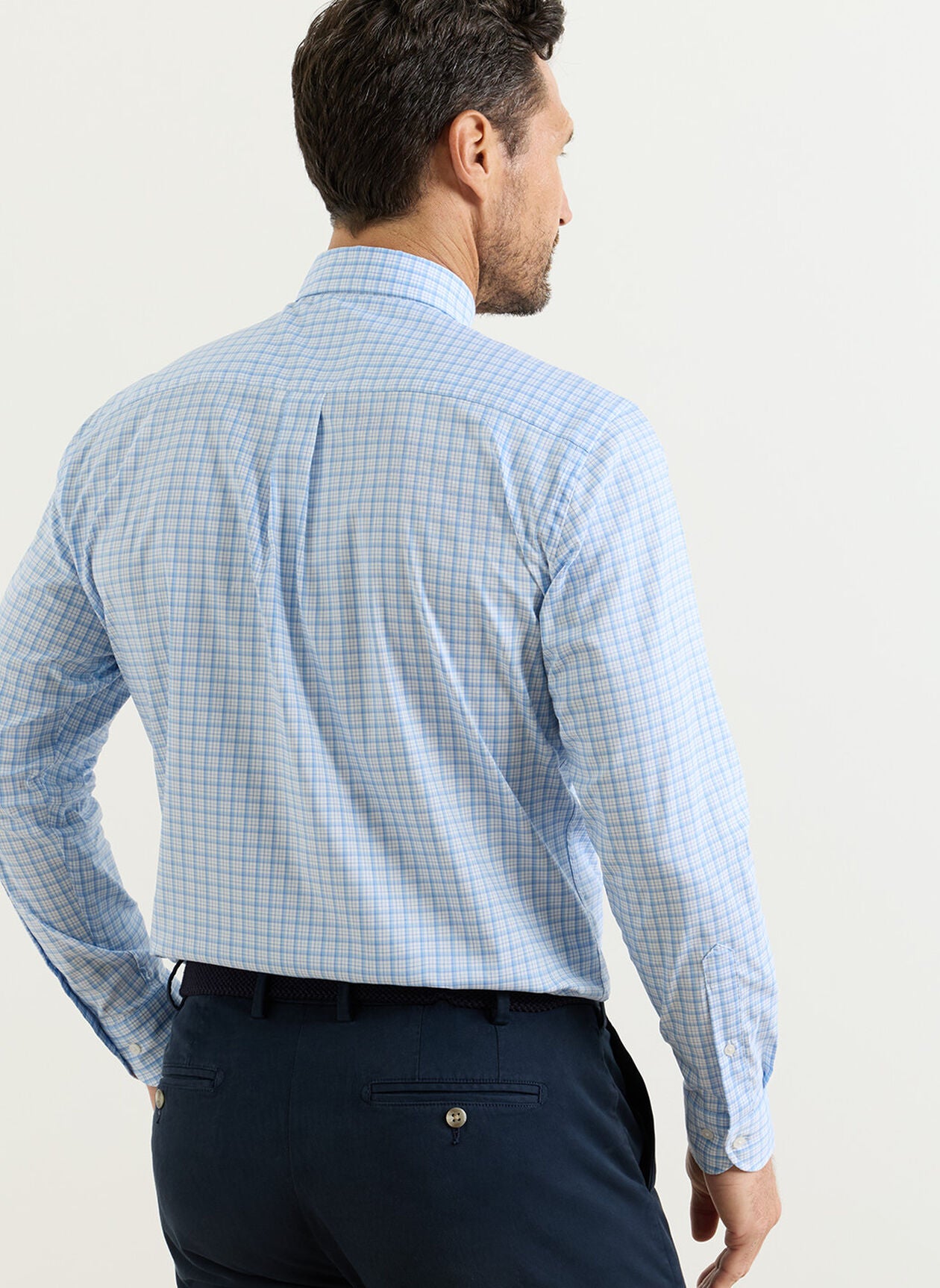 Peter Millar Calvin Crown Lite Cotton-Stretch Sport Shirt