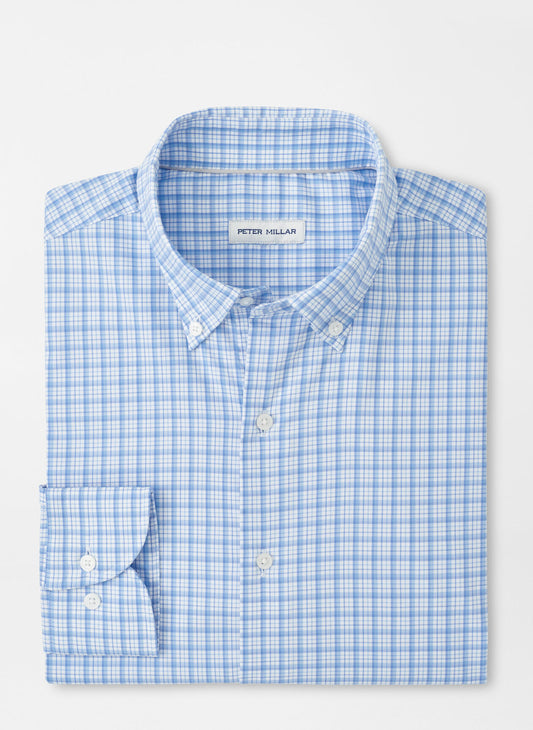 Peter Millar Calvin Crown Lite Cotton-Stretch Sport Shirt