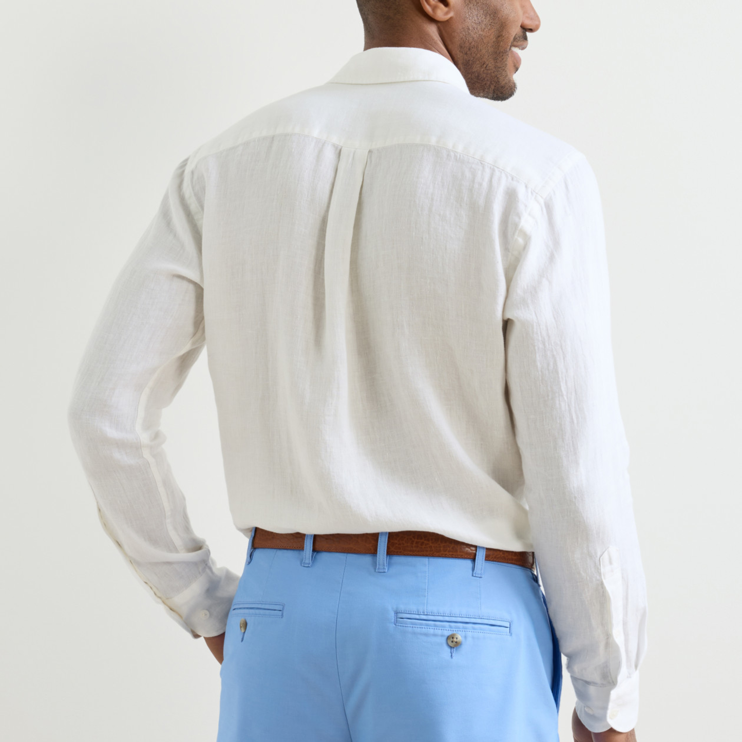 Peter Millar Shoreside Linen Sport Shirt