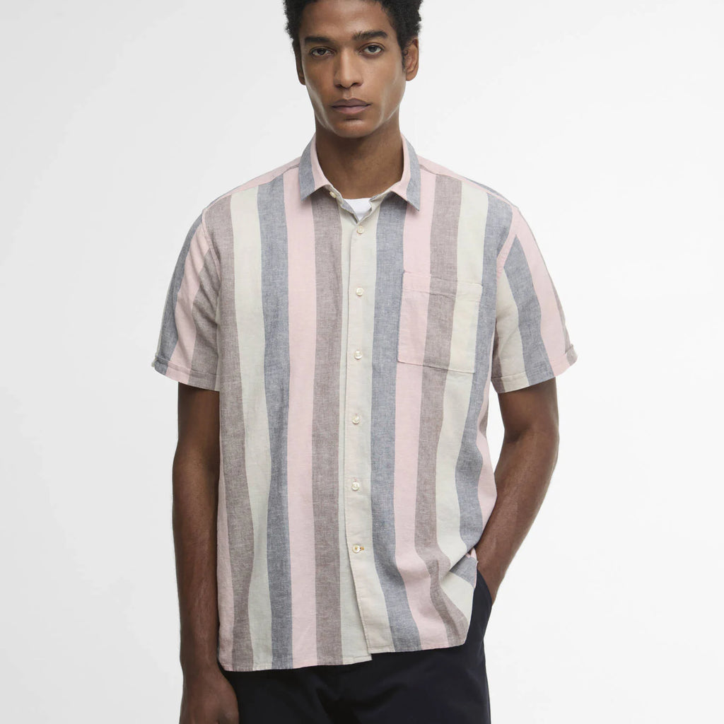 Barbour Portwell Striped Regular Short-Sleeved Shirt