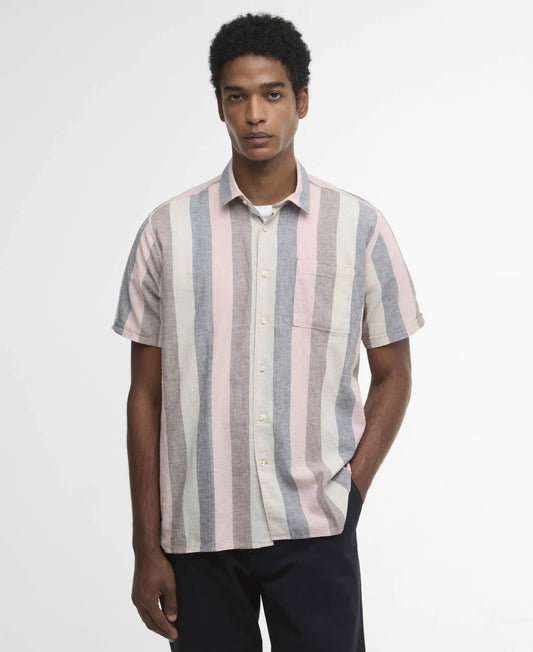 Barbour Portwell Striped Regular Short-Sleeved Shirt