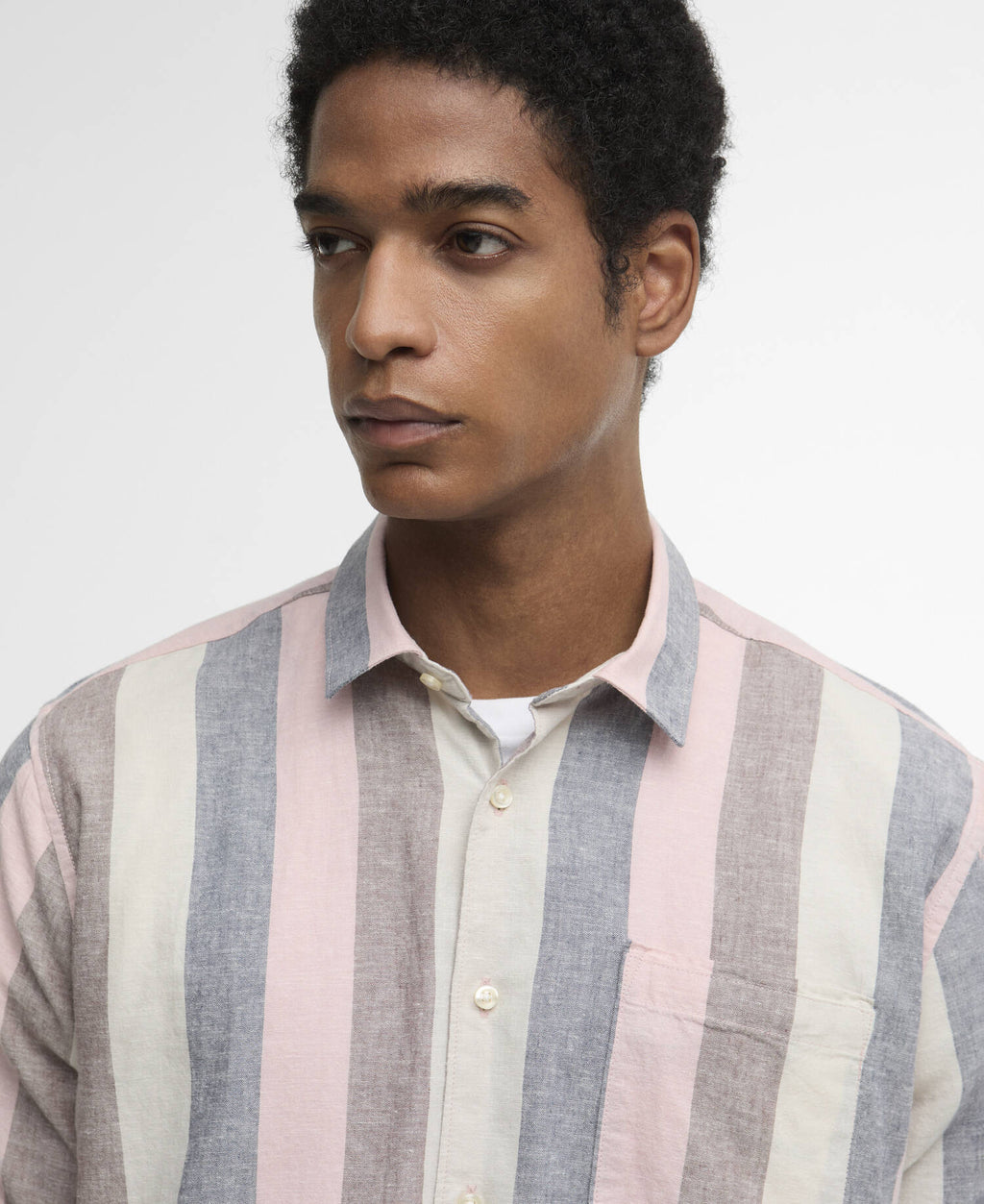 Barbour Portwell Striped Regular Short-Sleeved Shirt