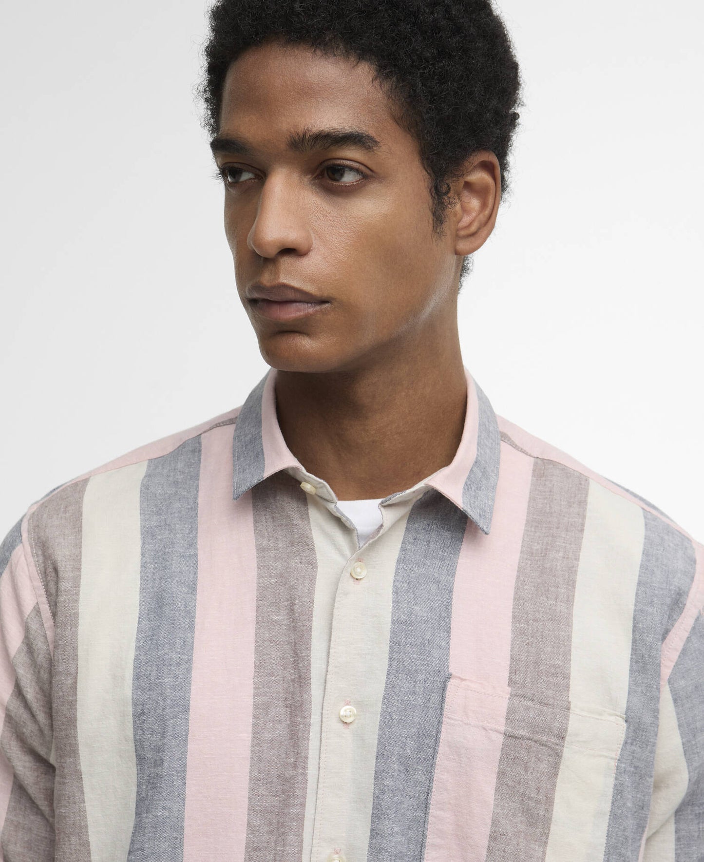 Barbour Portwell Striped Regular Short-Sleeved Shirt