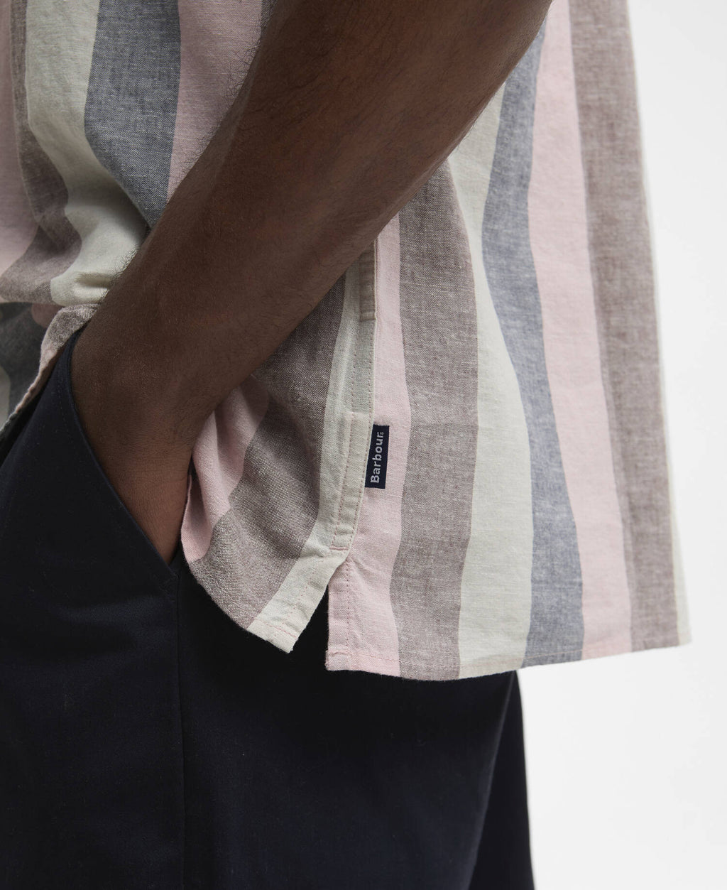 Barbour Portwell Striped Regular Short-Sleeved Shirt