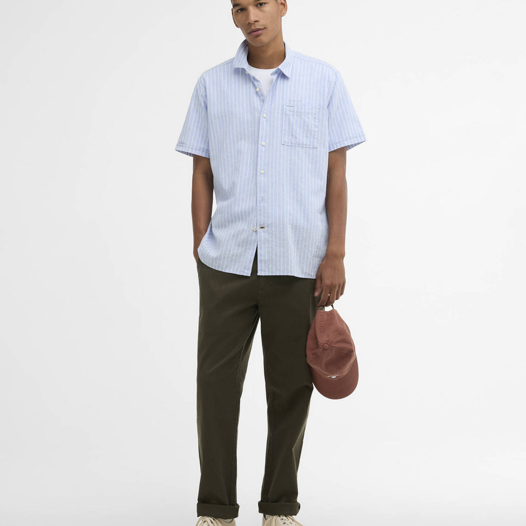 Barbour Nelson Striped Short-Sleeved Shirt