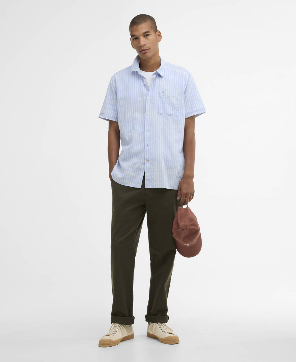 Barbour Nelson Striped Short-Sleeved Shirt