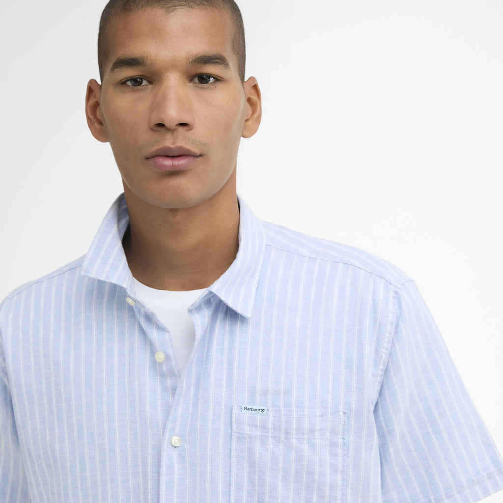 Barbour Nelson Striped Short-Sleeved Shirt