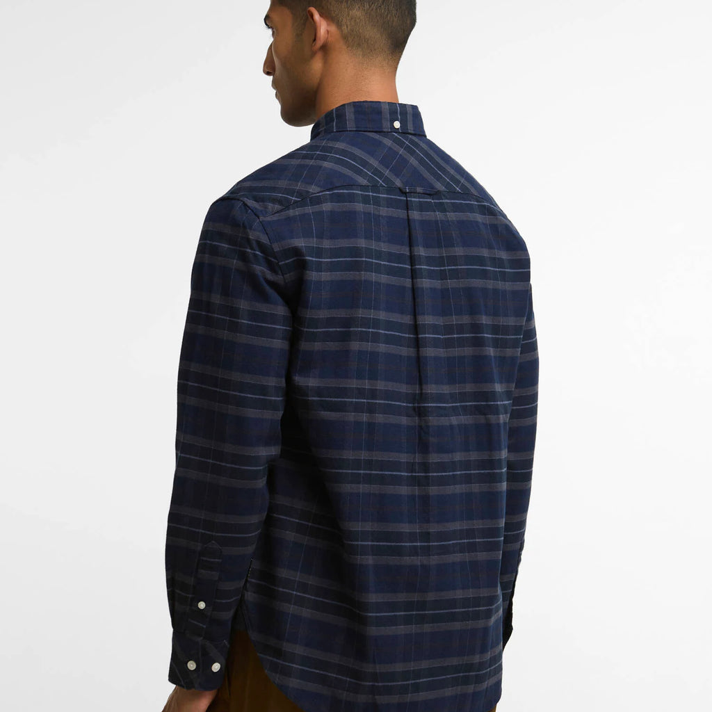 Barbour Mineral Tartan Authentic-Fit Long-Sleeved Shirt