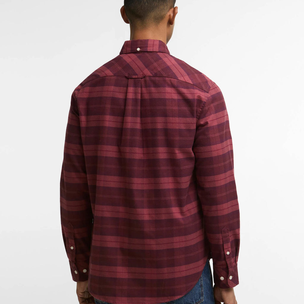 Barbour Mineral Tartan Authentic-Fit Long-Sleeved Shirt