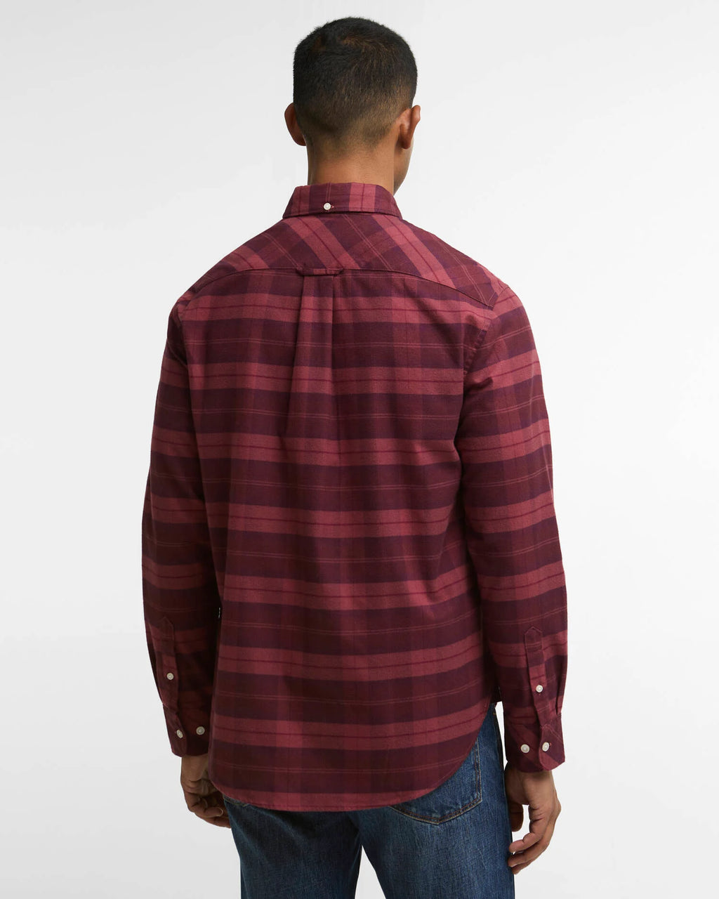 Barbour Mineral Tartan Authentic-Fit Long-Sleeved Shirt