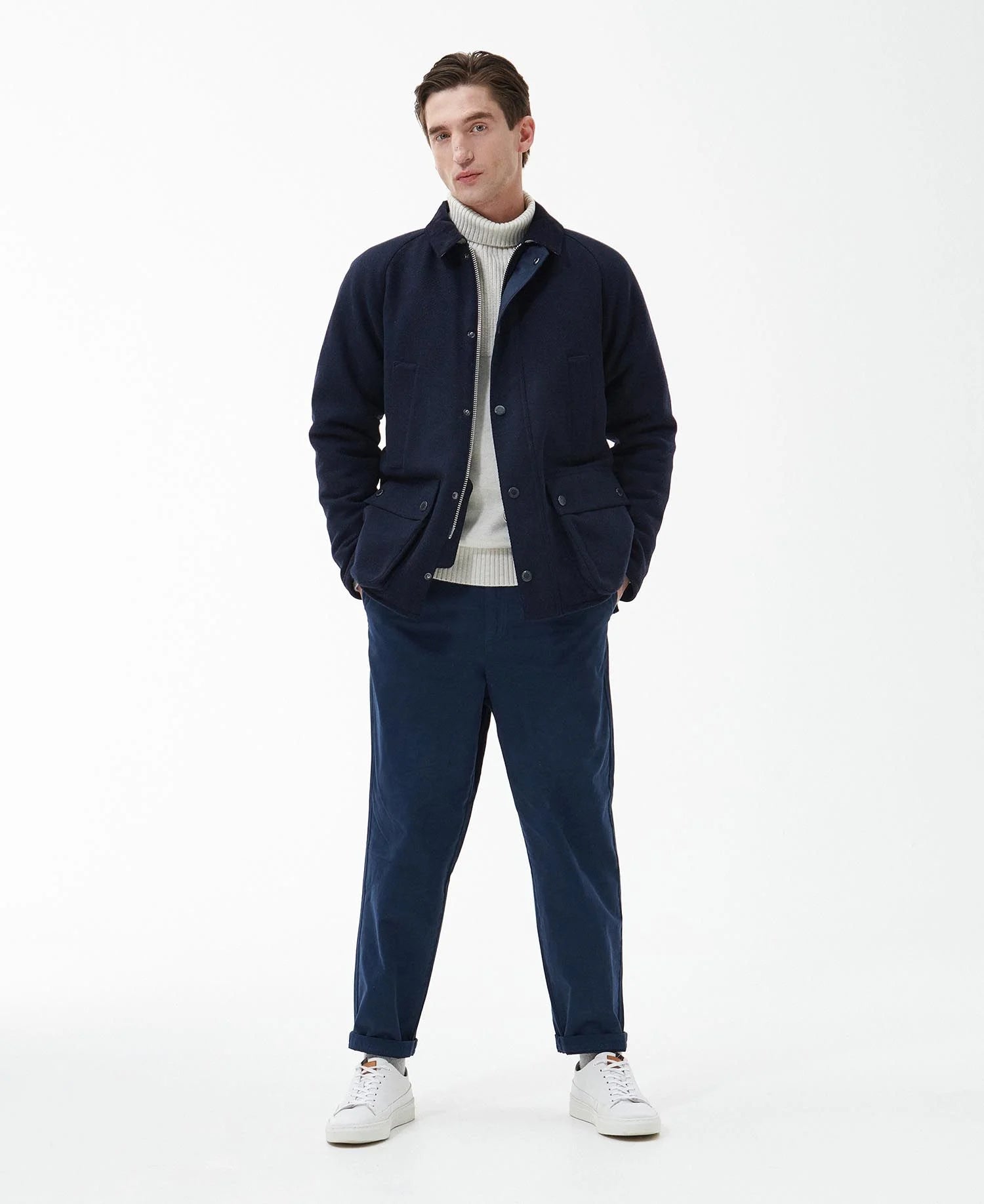 Barbour Bedale Wool Jacket Puritan Cape Cod