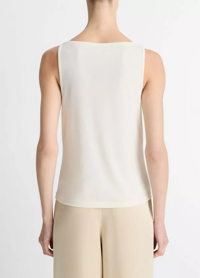 Vince Matte Jersey Boat-Neck Tank