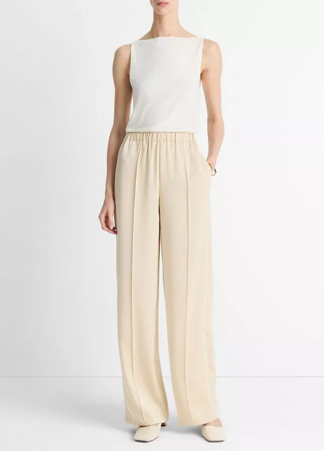 Vince Matte Jersey Boat-Neck Tank