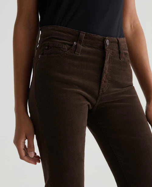 AG Mari Corduroy Mid-Rise Slim Straight