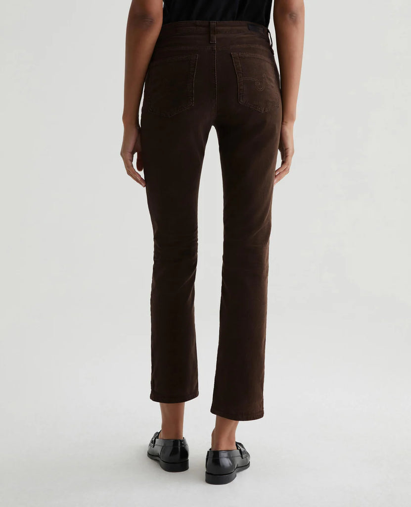 AG Mari Corduroy Mid-Rise Slim Straight