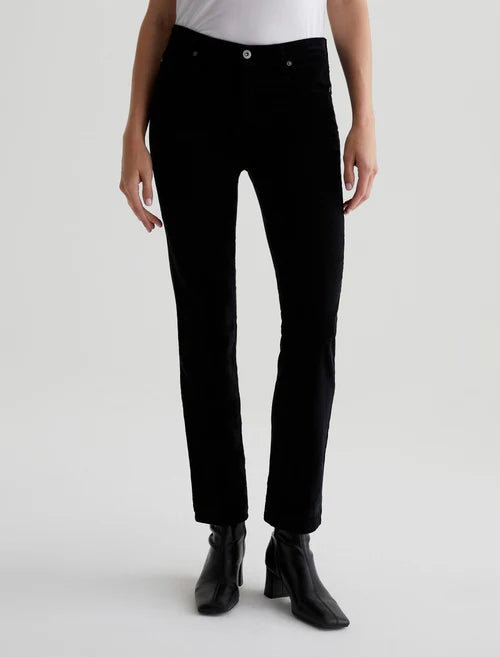 AG Mari Corduroy Mid-Rise Slim Straight