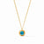 Julie Vos Cabochon Solitaire Necklace