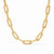 Julie Vos Cheval Paperclip Link Necklace