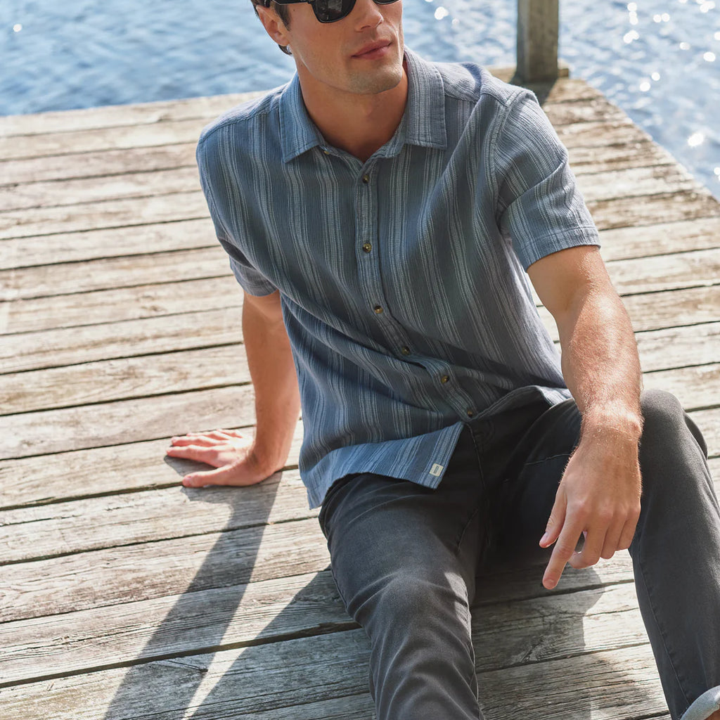 Fair Harbor Oasis Textured Shirt