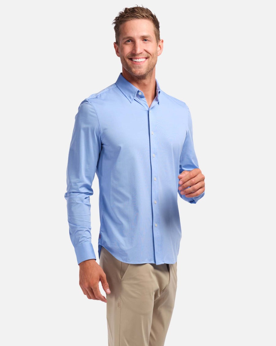 rhone dress shirts Men's Rhone Commuter Dress Shirt Blue