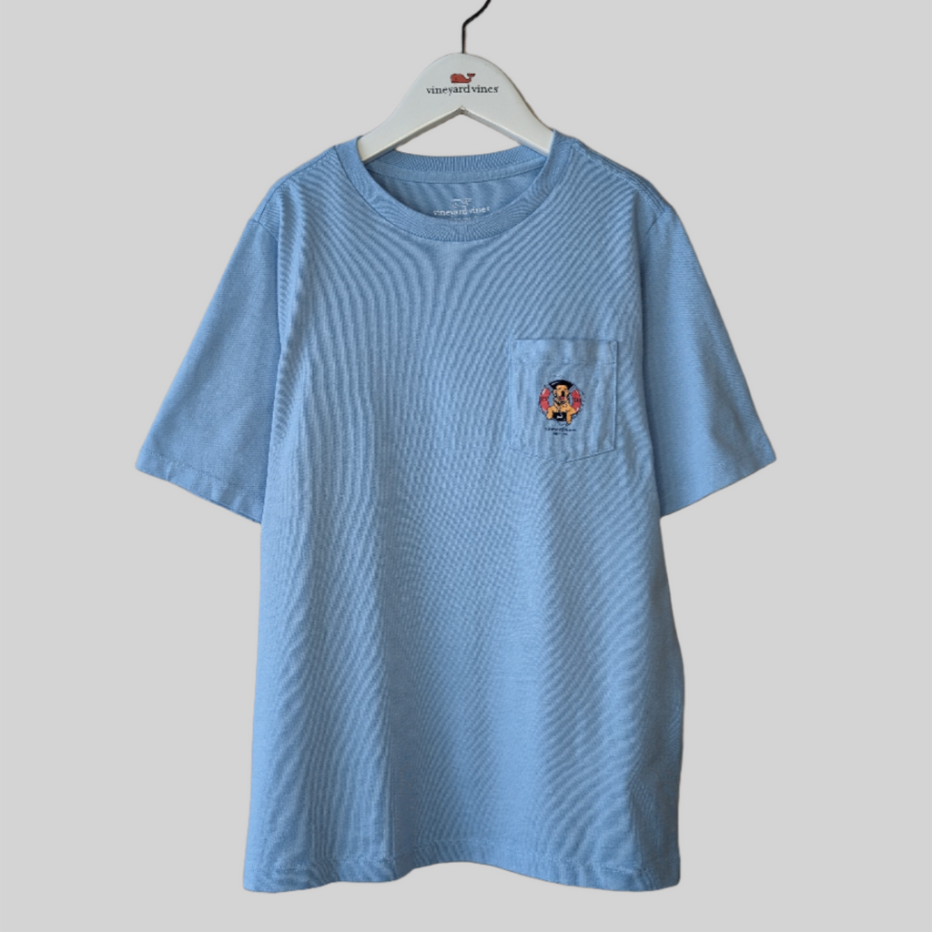 Vineyard Vines Cape Cod Kids Life Ring Pup Short-Sleeve Pocket Tee