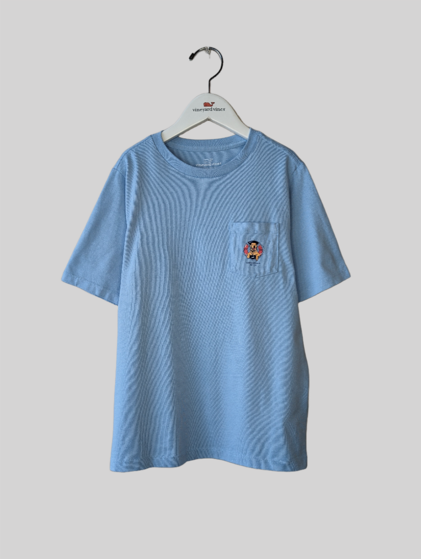 Vineyard Vines Cape Cod Kids Life Ring Pup Short-Sleeve Pocket Tee