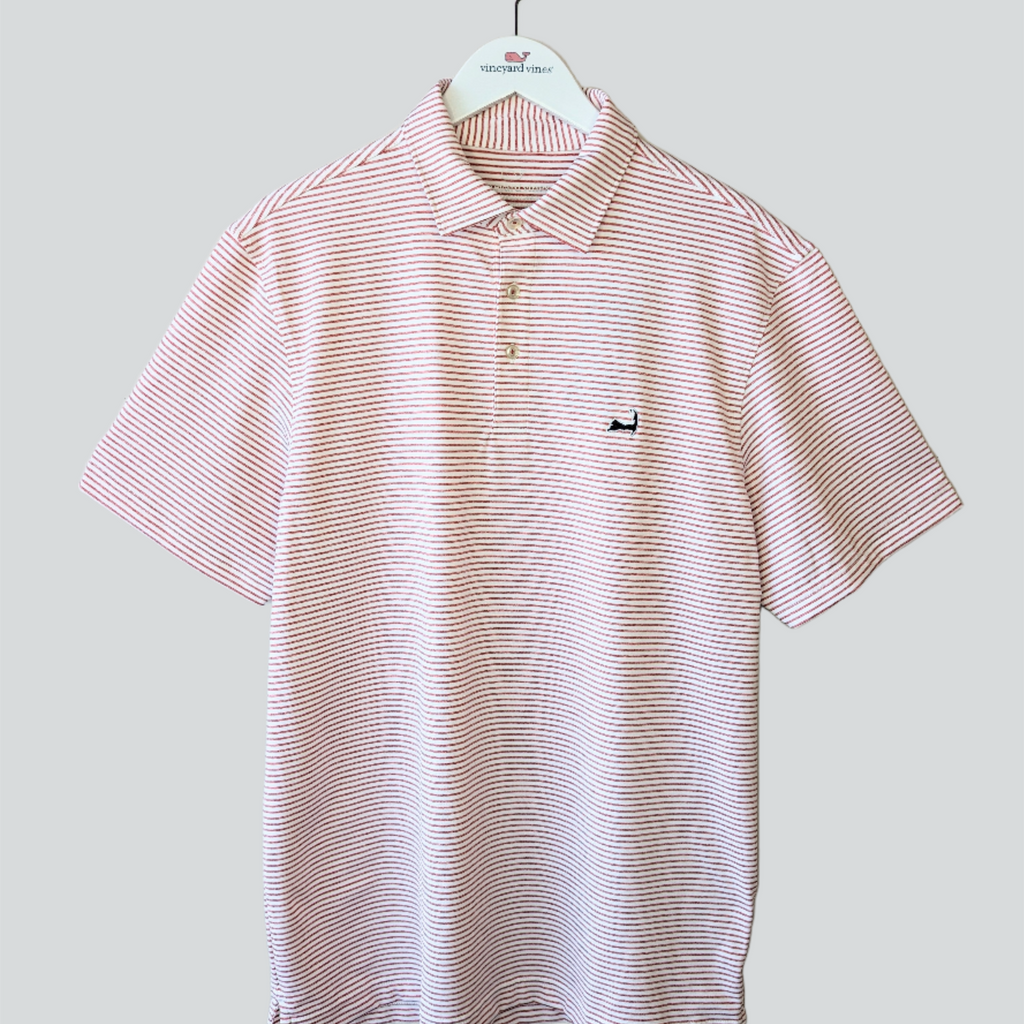 Vineyard Vines Cape Cod Performance Stripe Polo